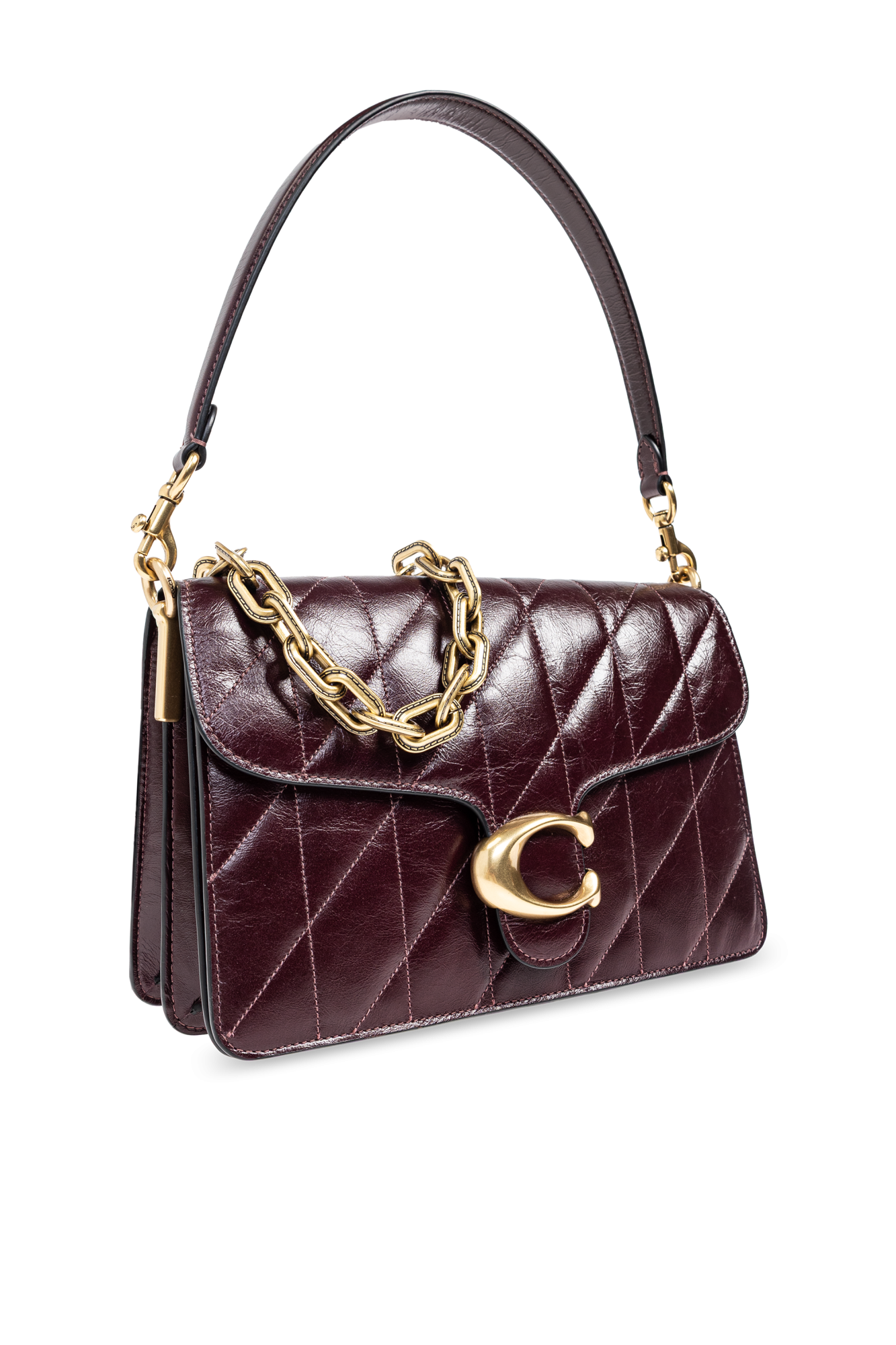 Coach tabby shoulder bagワイン色 Tabby 20 Refresh Shoulder Bag - Coach - Leather - Burgundy